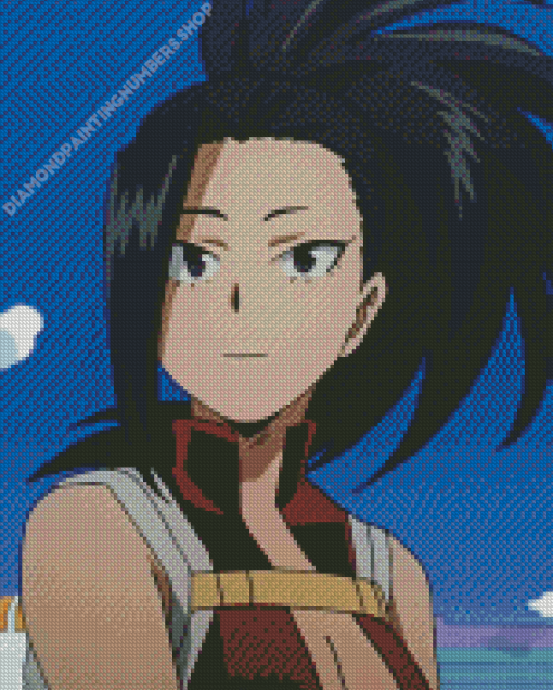 Momo Yaoyorozu Anime Diamond Painting