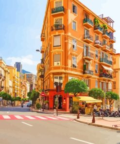 Monaco Street Diamond Painting