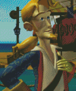 Monkey Island Games Diamond Painting