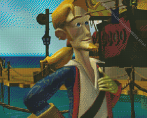 Monkey Island Games Diamond Painting