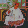 Moroccan Tea By Abderrahim El Moujaouid Diamond Painting