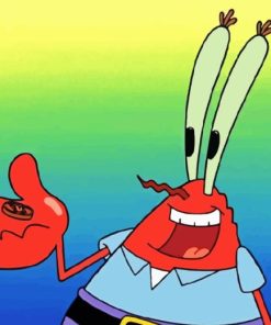 Mr Krabs Spongebob Character Diamond Painting