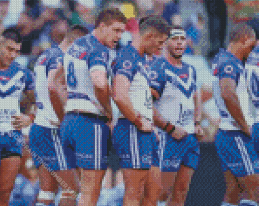 Nrl Bulldogs Diamond Painting