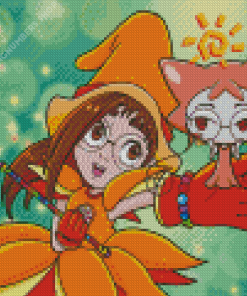 Ojamajo Doremi Hazuki Fujiwara Diamond Painting