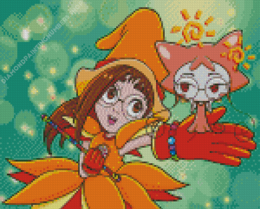 Ojamajo Doremi Hazuki Fujiwara Diamond Painting