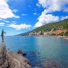 Opatija Maiden With The Seagull Diamond Painting