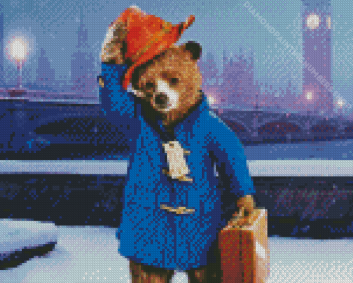 Paddington Bear The Movie Diamond Painting