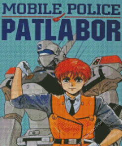 Patlabor Poster Art Diamond Painting