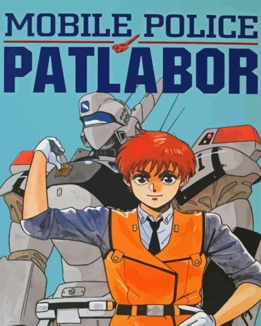 Patlabor Poster Art Diamond Painting