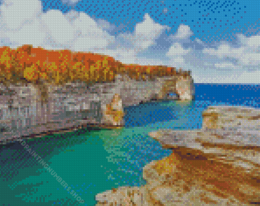 Pictured Rocks National Lakeshore Diamond Painting