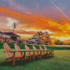 Pinehurst Sunset Diamond Painting