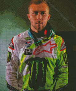 Motorcross Racer Eli Tomac Diamond Painting