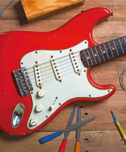 Nder Stratocaster Guitar Diamond Painting