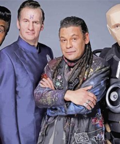 Red Dwarf Characters Diamond Painting