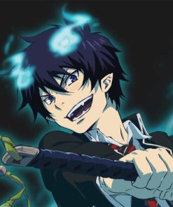 Rin Okumura Character Diamond Painting