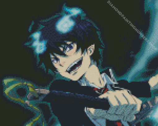 Rin Okumura Character Diamond Painting