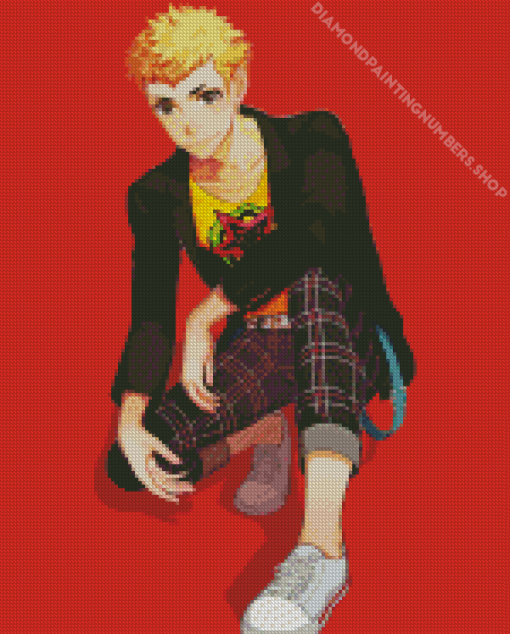 Ryuji Sakamoto Persona 5 Game Diamond Painting