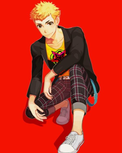 Ryuji Sakamoto Persona 5 Game Diamond Painting