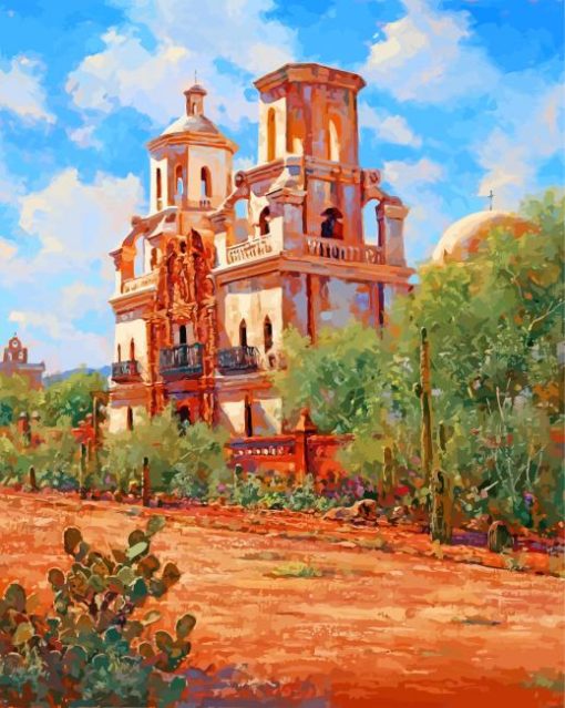 San Xavier Art Diamond Painting