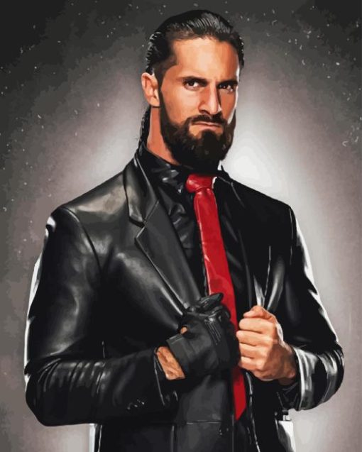 Seth Rollins Diamond Painting