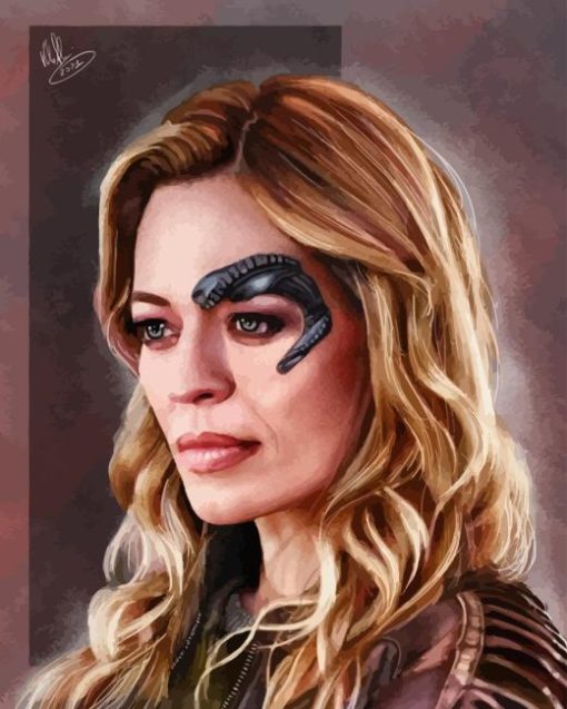 Seven Of Nine Art Diamond Painting