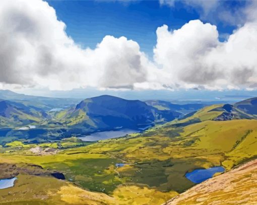 Snowdonia National Park Diamond Painting