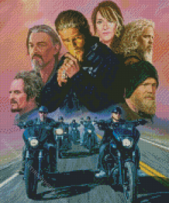 Sons of Anarchy Serie Diamond Painting