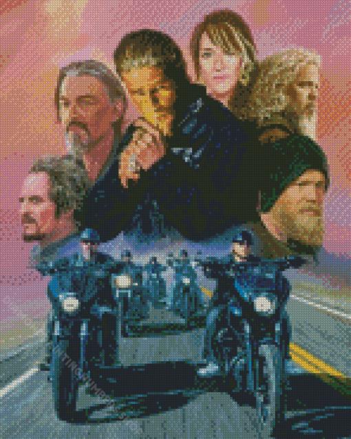 Sons of Anarchy Serie Diamond Painting