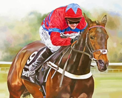 Sprinter Sacre Horse Race Diamond Painting