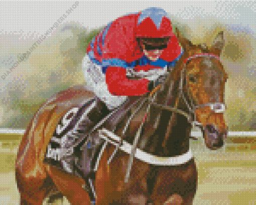 Sprinter Sacre Horse Race Diamond Painting