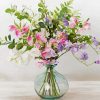 Sweetpea Bouquet Vase Diamond Painting