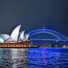 Sydney Harbour Bridge Night Diamond Painting