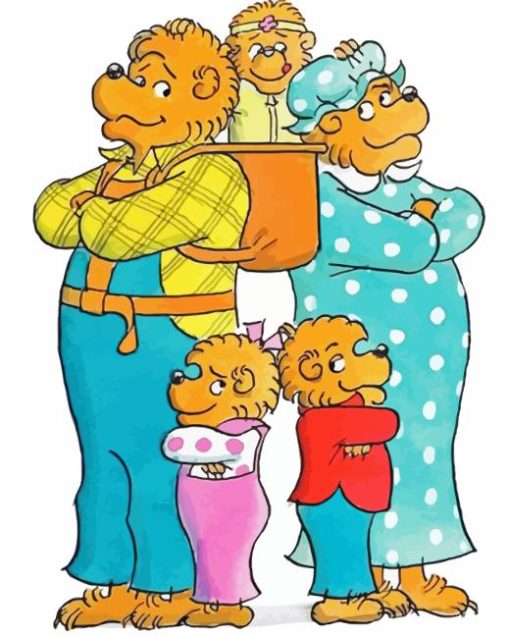 The Berenstain Bears Diamond Painting