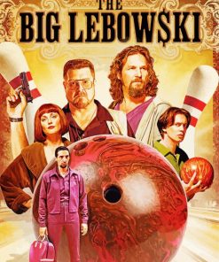 The Big Lebowski Movie Poster Diamond Painting