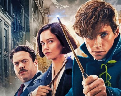 The Fantastic Beasts Fantasy Movie Diamond Painting