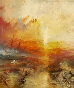 The Fighting Temeraire By J M W Turner Diamond Painting