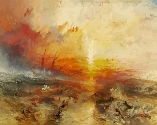 The Fighting Temeraire By J M W Turner Diamond Painting