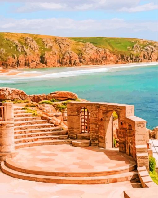 The Minack Theatre Cornwall Diamond Painting