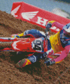 The Racer Ken Roczen Diamond Painting