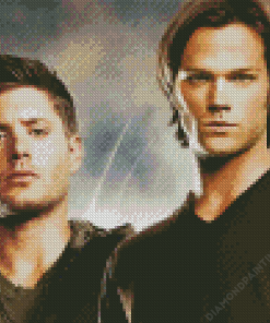 The Supernatural Sam And Dean Diamond Painting