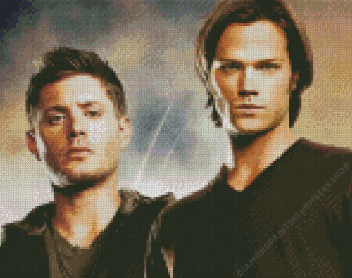 The Supernatural Sam And Dean Diamond Painting