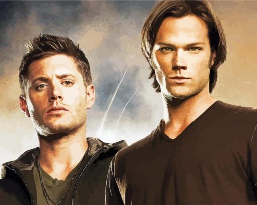 The Supernatural Sam And Dean Diamond Painting