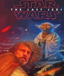 The Last Jedi Poster Art Diamond Painting