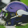 Vikings Football Helmet Diamond Painting