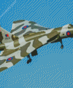 Vulcan Bomber Diamond Painting