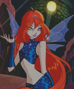 Winx Club Dark Bloom Diamond Painting