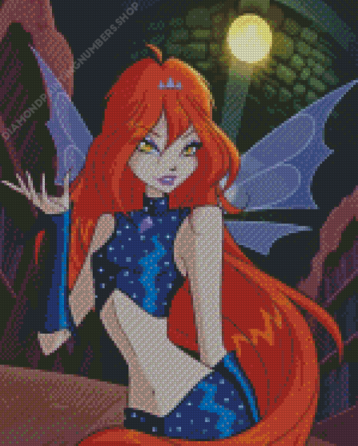 Winx Club Dark Bloom Diamond Painting