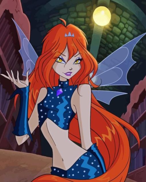 Winx Club Dark Bloom Diamond Painting