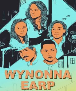 Wynonna Earp Illustration Poster Diamond Painting