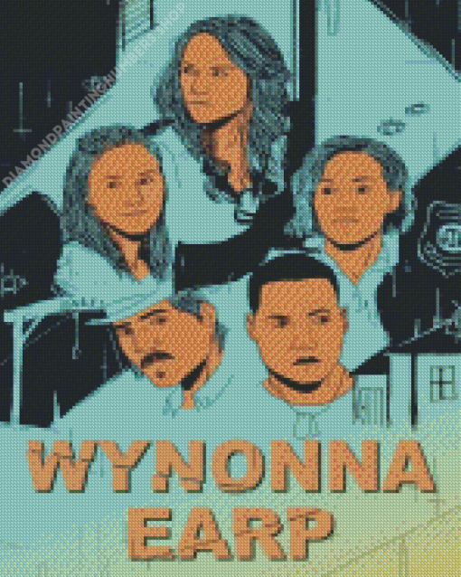 Wynonna Earp Illustration Poster Diamond Painting